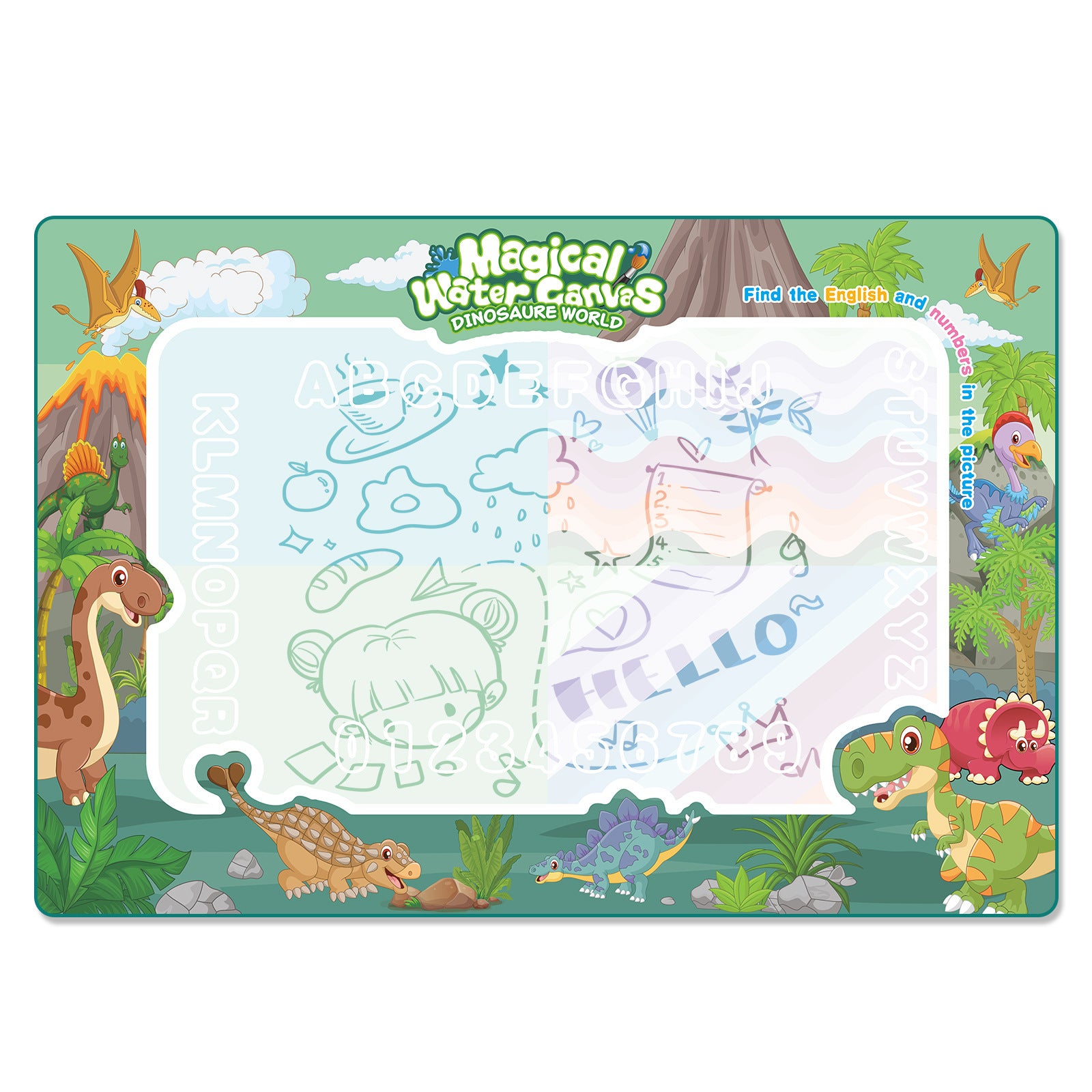 Magic Water Drawing Canvas Toy