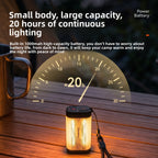 Portable Magnetic Camping Lantern with Adjustable Brightness