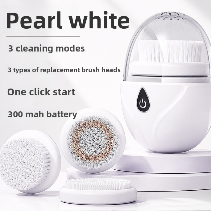 Rechargeable Ultrasonic Facial Cleansing Brush