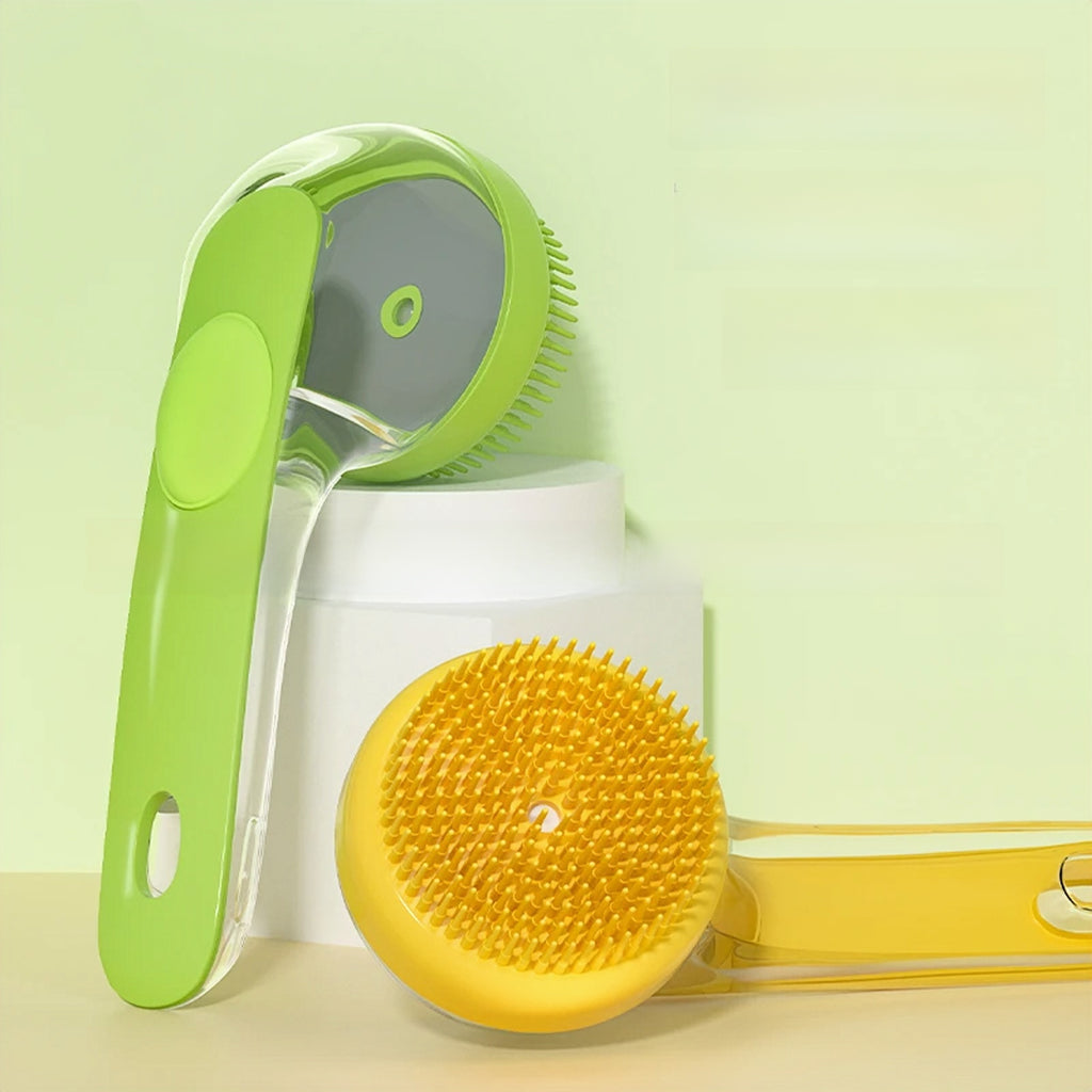 Silicone Pet Bath Massage Brush