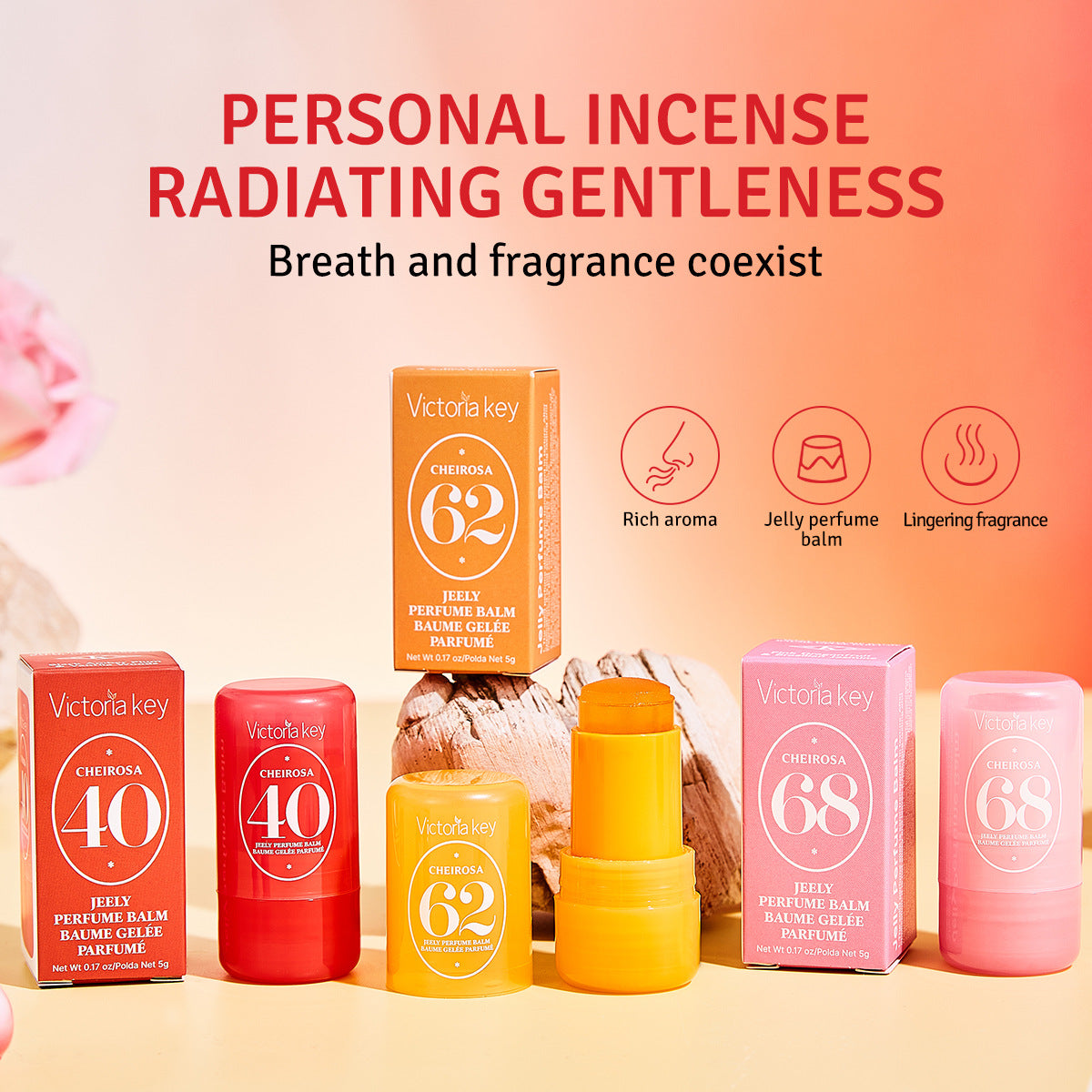 Natural Solid Fragrance Balm