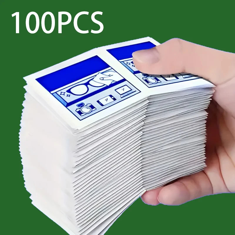 Disposable Eyeglass Cleaning Wipes – Streak-Free Care