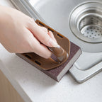Carborundum Cleaning Sponge with Handle
