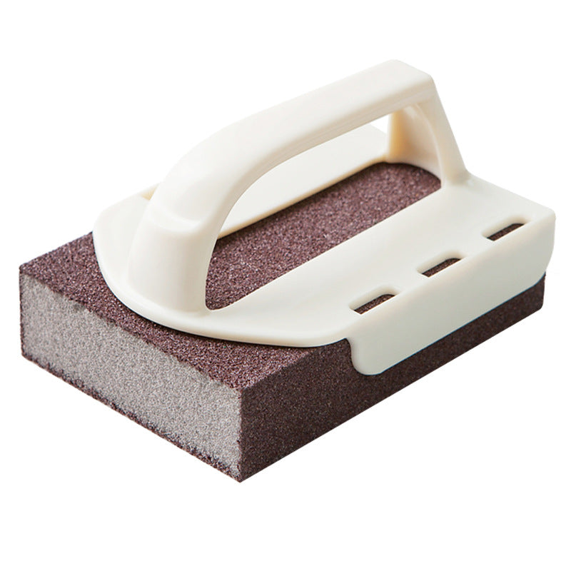 Carborundum Cleaning Sponge with Handle