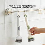 Long Handle Rotating Pot Cleaning Brush