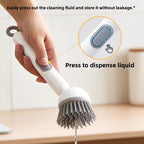 Long Handle Rotating Pot Cleaning Brush