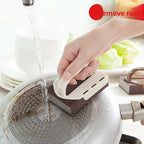 Carborundum Cleaning Sponge with Handle
