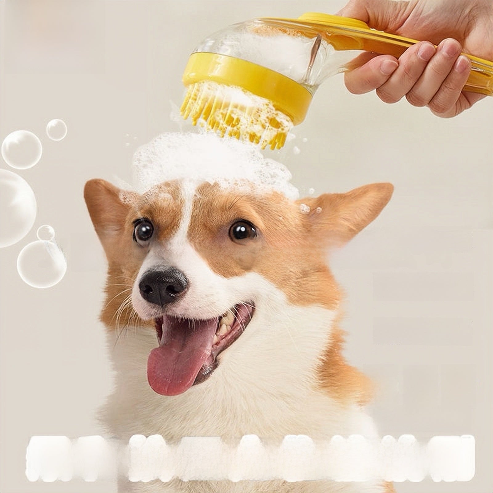 Silicone Pet Bath Massage Brush