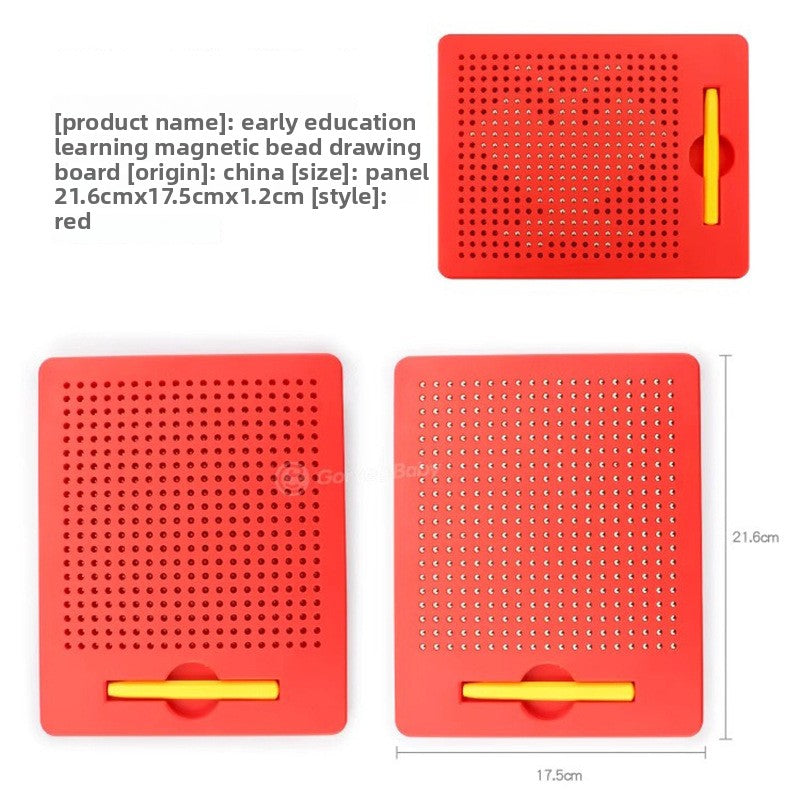 Magnetic Steel Ball Drawing Board DIY Educational Toy